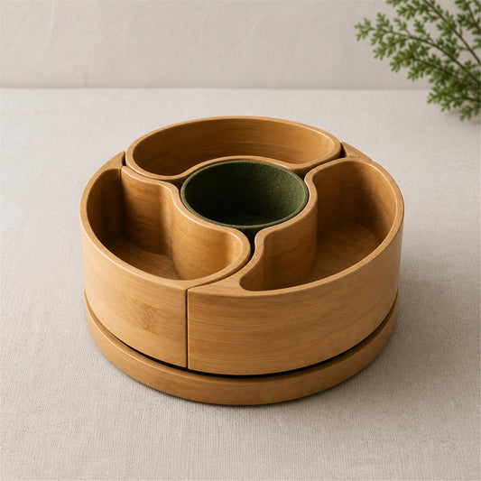 Orbit Catchall Organizer fully shown in a warm natural-light studio